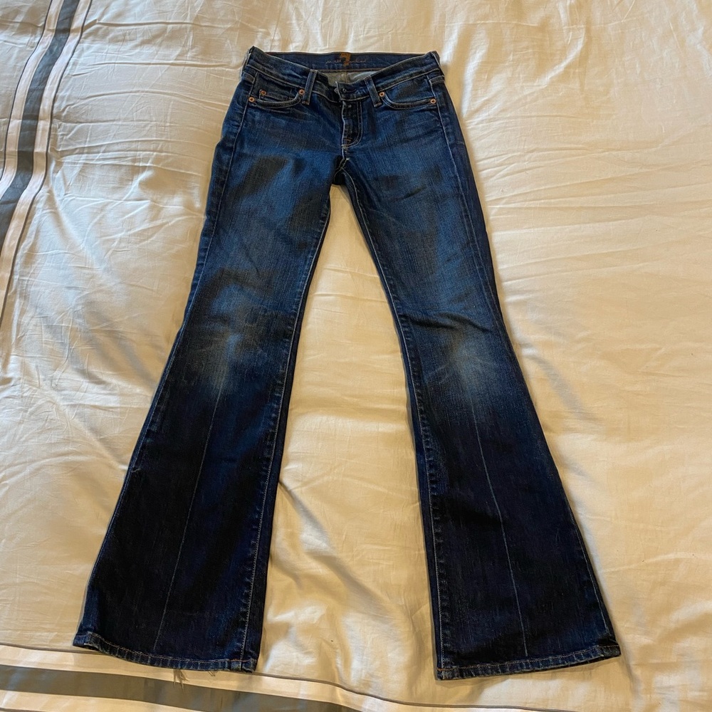 7 For All Mankind Flare jeans size 26